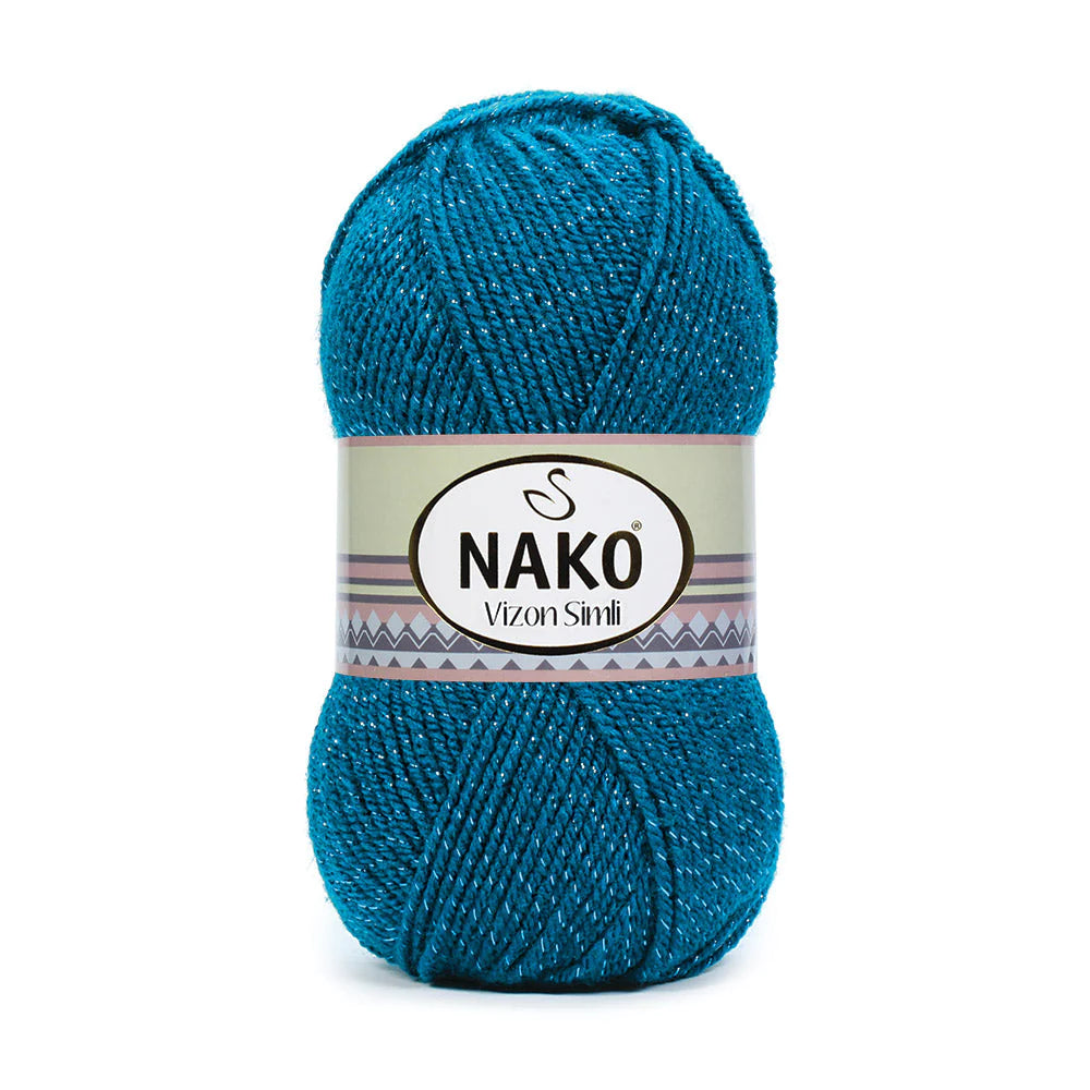 ACRY.WOOL YARN:5 BL (500G) (NAKO/VIZON SIMLI)