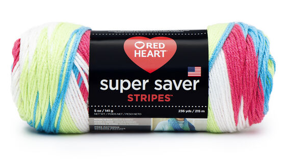 RED HEART A.YARN:141GRx3BL/PKT (E300/MULTI)
