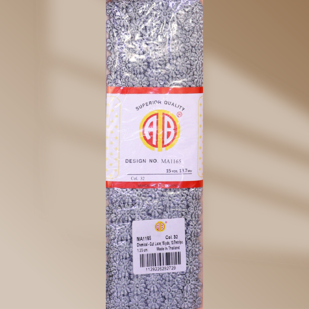 Petite Daisy Chemical Cut Lace Trim (MA1165)