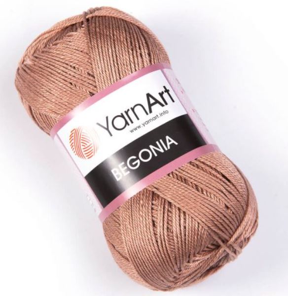 YARNART COTTON MERCERIZED YARN:50Gx10 (500G) (Y-ART/BEGONIA)