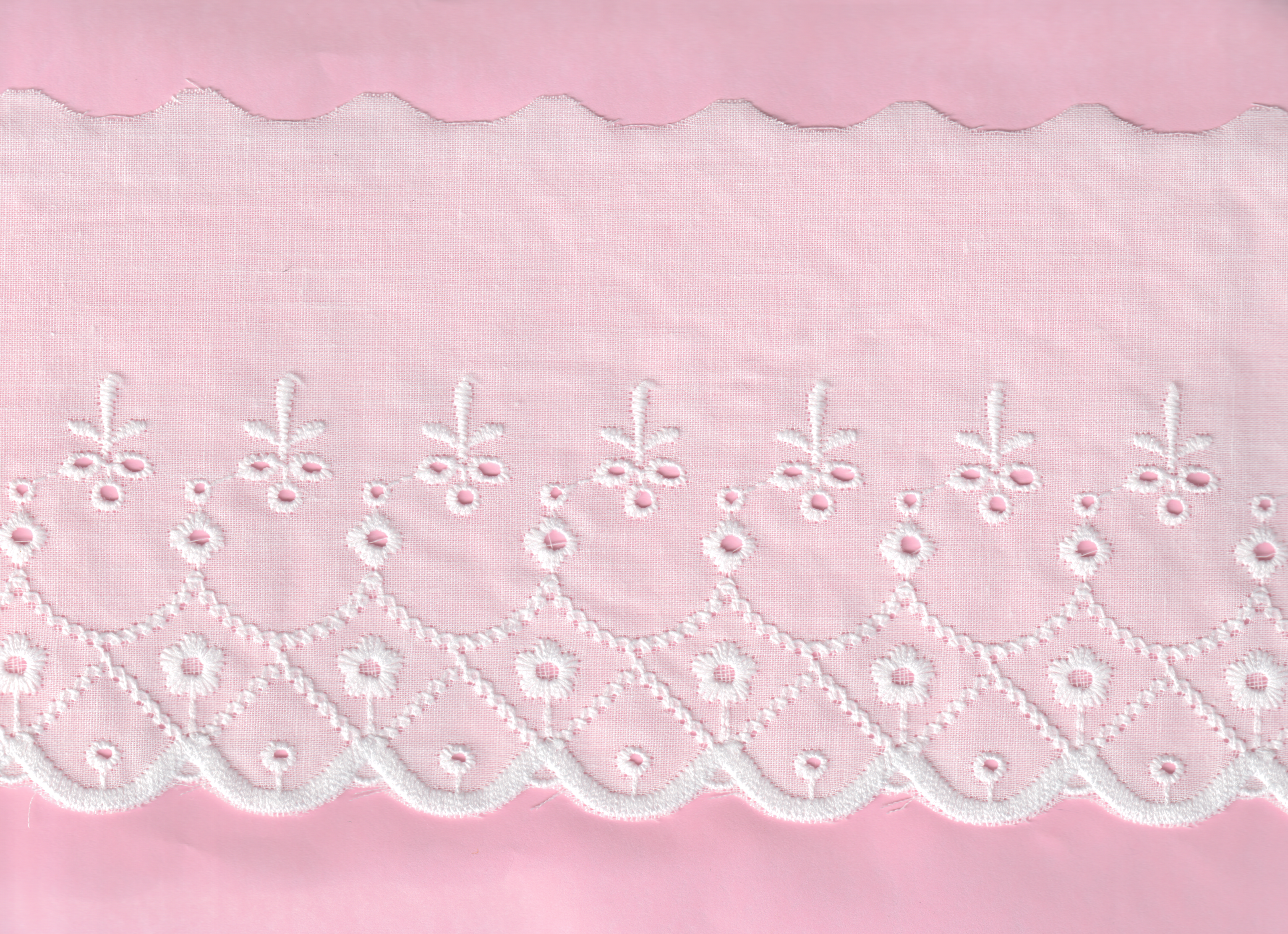 TC CUT-LACE W/TEX:7.5YD:10CM (CX63-4038)