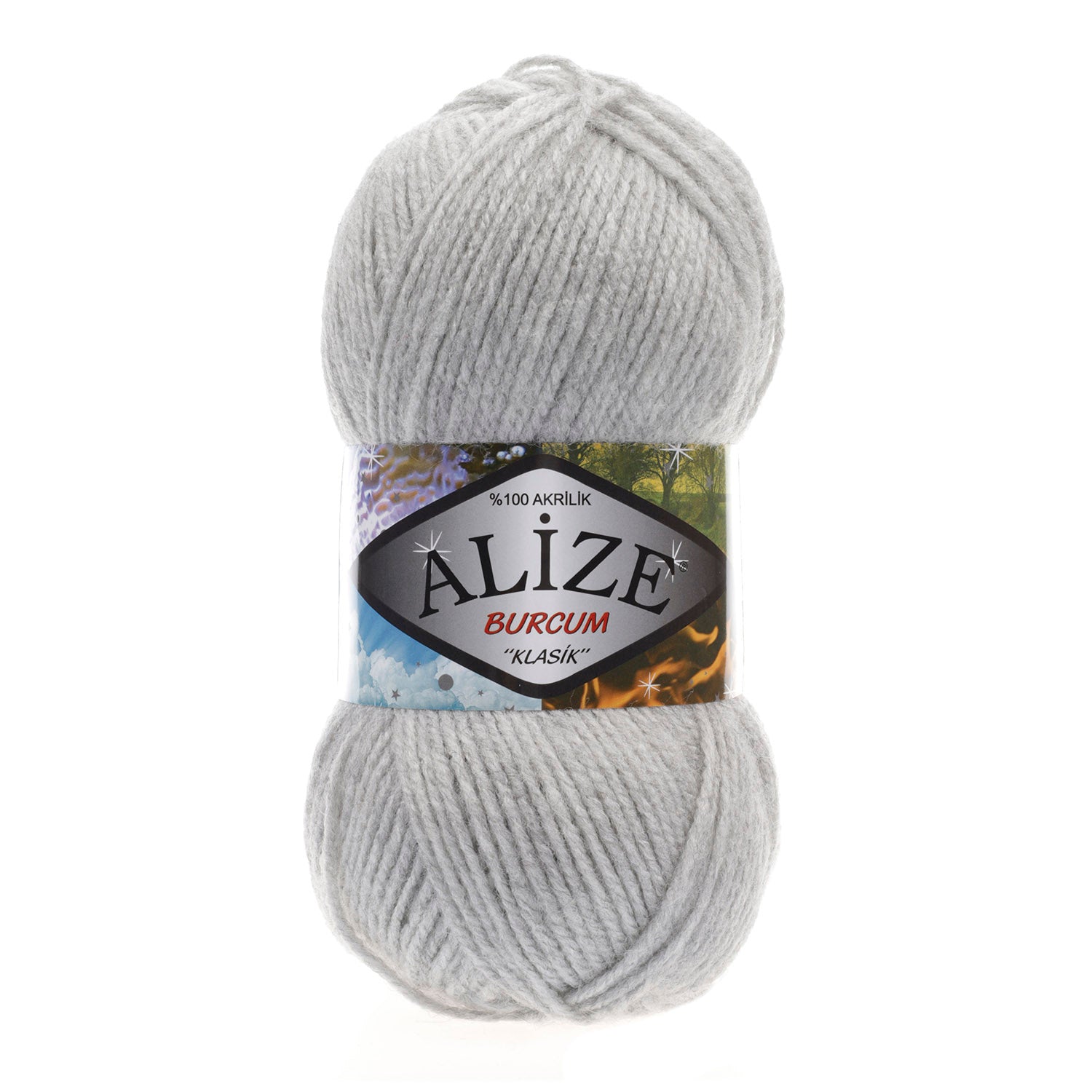 ACY.YARN:5BLx100GR (500grm) (ALIZE/BURCUM KLASIK)