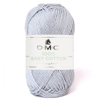 DMC 100% Baby Cotton Yarn – 5 x 50g (250G) (382/DMC)