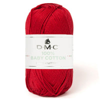 DMC 100% Baby Cotton Yarn – 5 x 50g (250G) (382/DMC)
