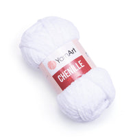 YarnArt Chenille Micropolyester Yarn – 100 g – Pack of 5 (Y-ART/CHENILLE)