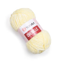 YarnArt Chenille Micropolyester Yarn – 100 g – Pack of 5 (Y-ART/CHENILLE)