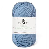 DMC 100% Baby Cotton Yarn – 5 x 50g (250G) (382/DMC)