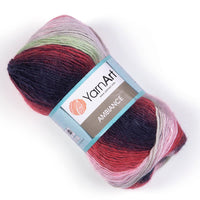YarnArt Ambiance Wool Blend Yarn – 100 g – Pack of 5 (Y-ART/AMBIANCE)