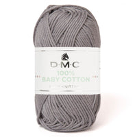 DMC 100% Baby Cotton Yarn – 5 x 50g (250G) (382/DMC)