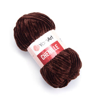 YarnArt Chenille Micropolyester Yarn – 100 g – Pack of 5 (Y-ART/CHENILLE)