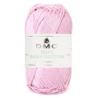 DMC 100% Baby Cotton Yarn – 5 x 50g (250G) (382/DMC)