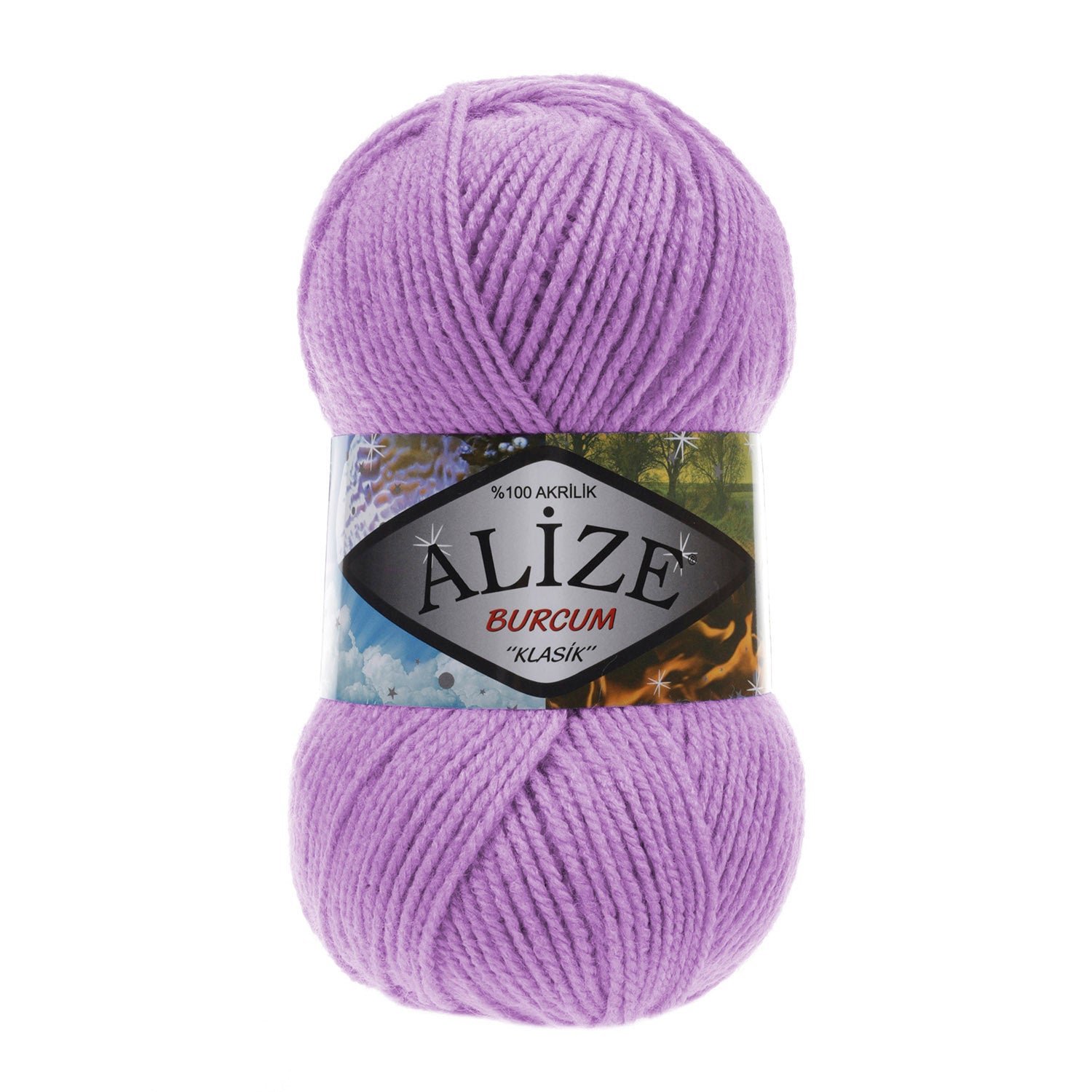 ACY.YARN:5BLx100GR (500grm) (ALIZE/BURCUM KLASIK)