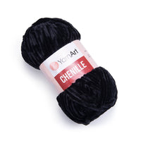 YarnArt Chenille Micropolyester Yarn – 100 g – Pack of 5 (Y-ART/CHENILLE)