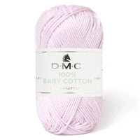 DMC 100% Baby Cotton Yarn – 5 x 50g (250G) (382/DMC)