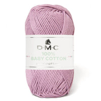 DMC 100% Baby Cotton Yarn – 5 x 50g (250G) (382/DMC)