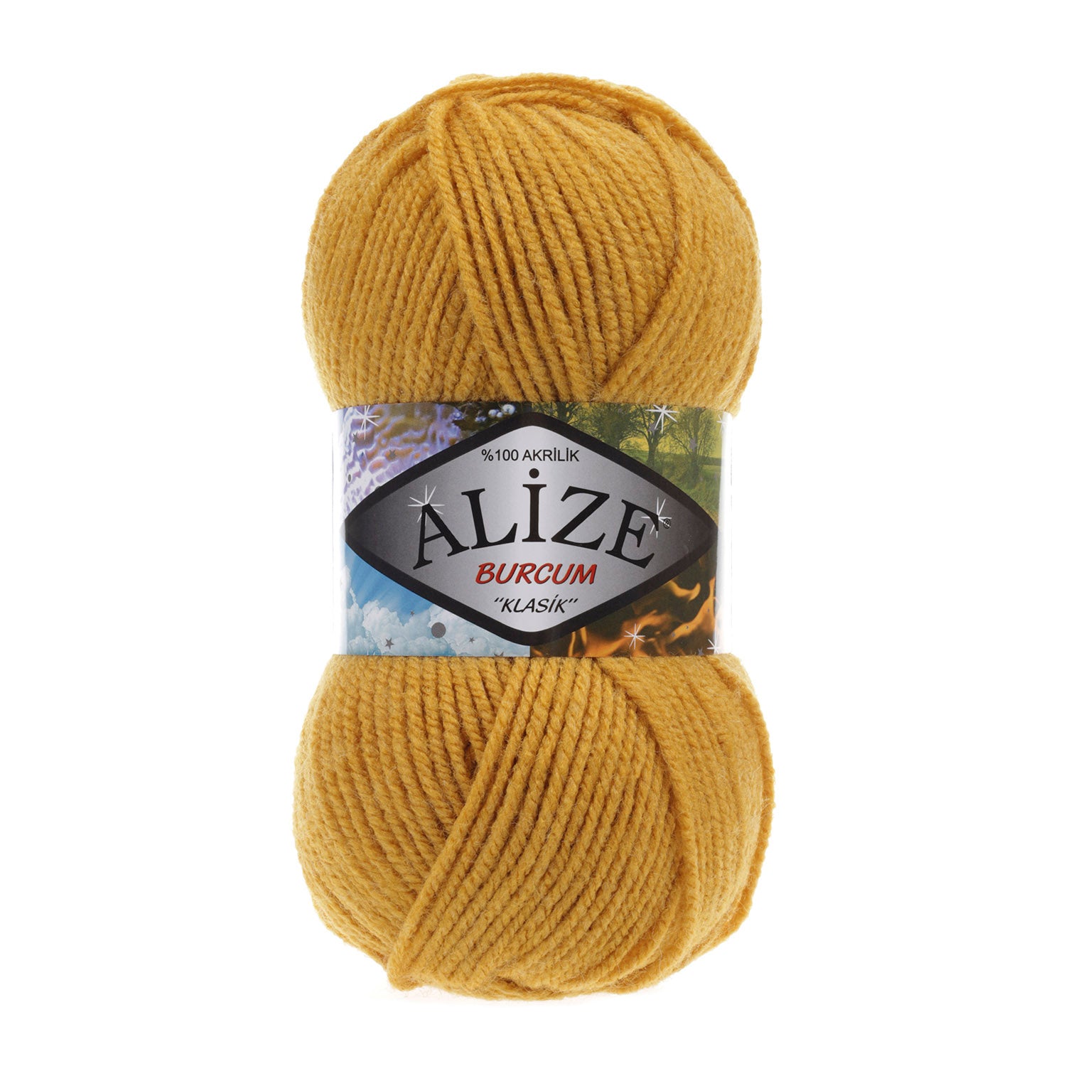 ACY.YARN:5BLx100GR (500grm) (ALIZE/BURCUM KLASIK)