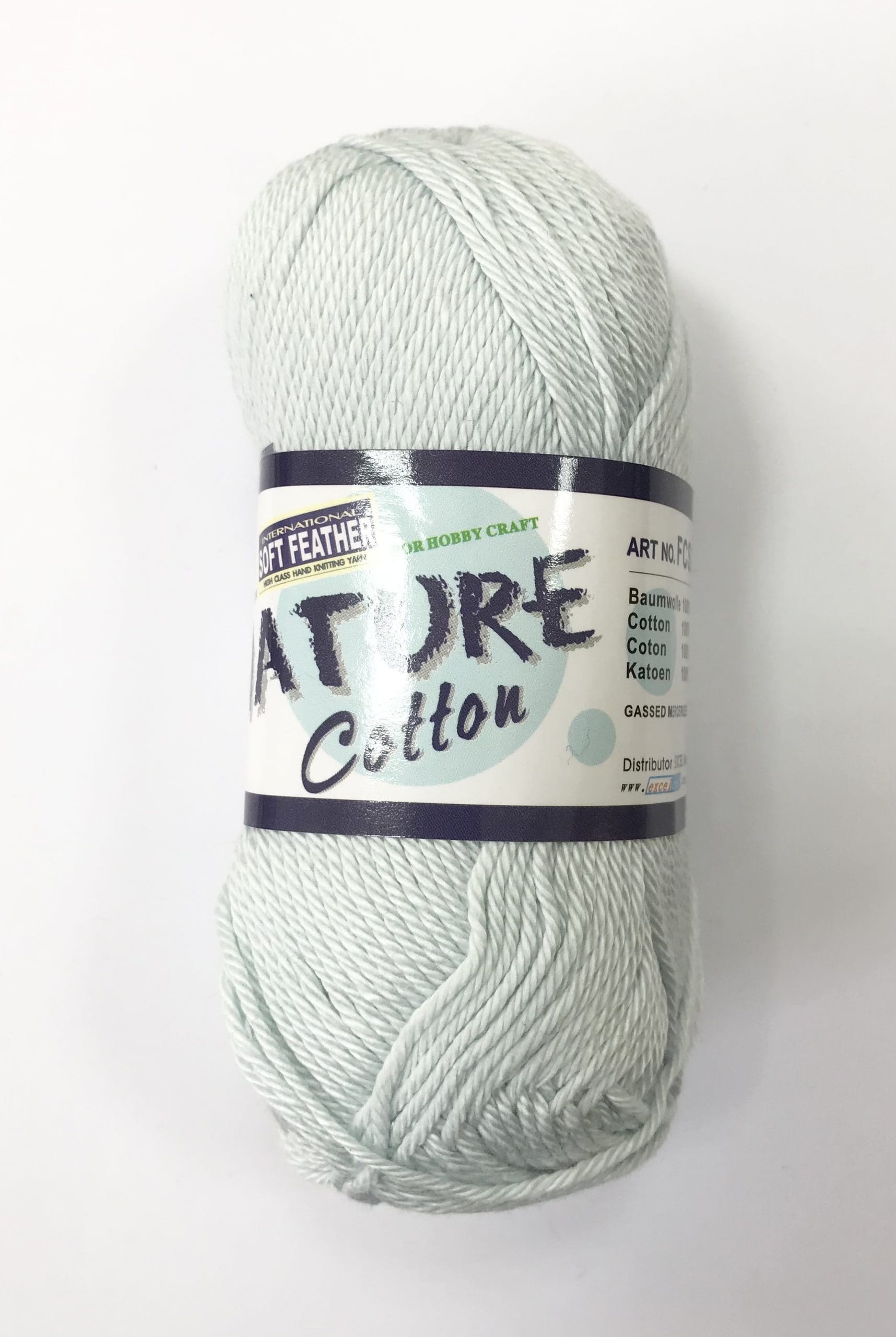 KNIT.YARN COT;10BLx50G (1/2KG) (FC-205)