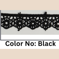 Floral Guipure Lace Trim – 1.5CM x 10M (M-1)