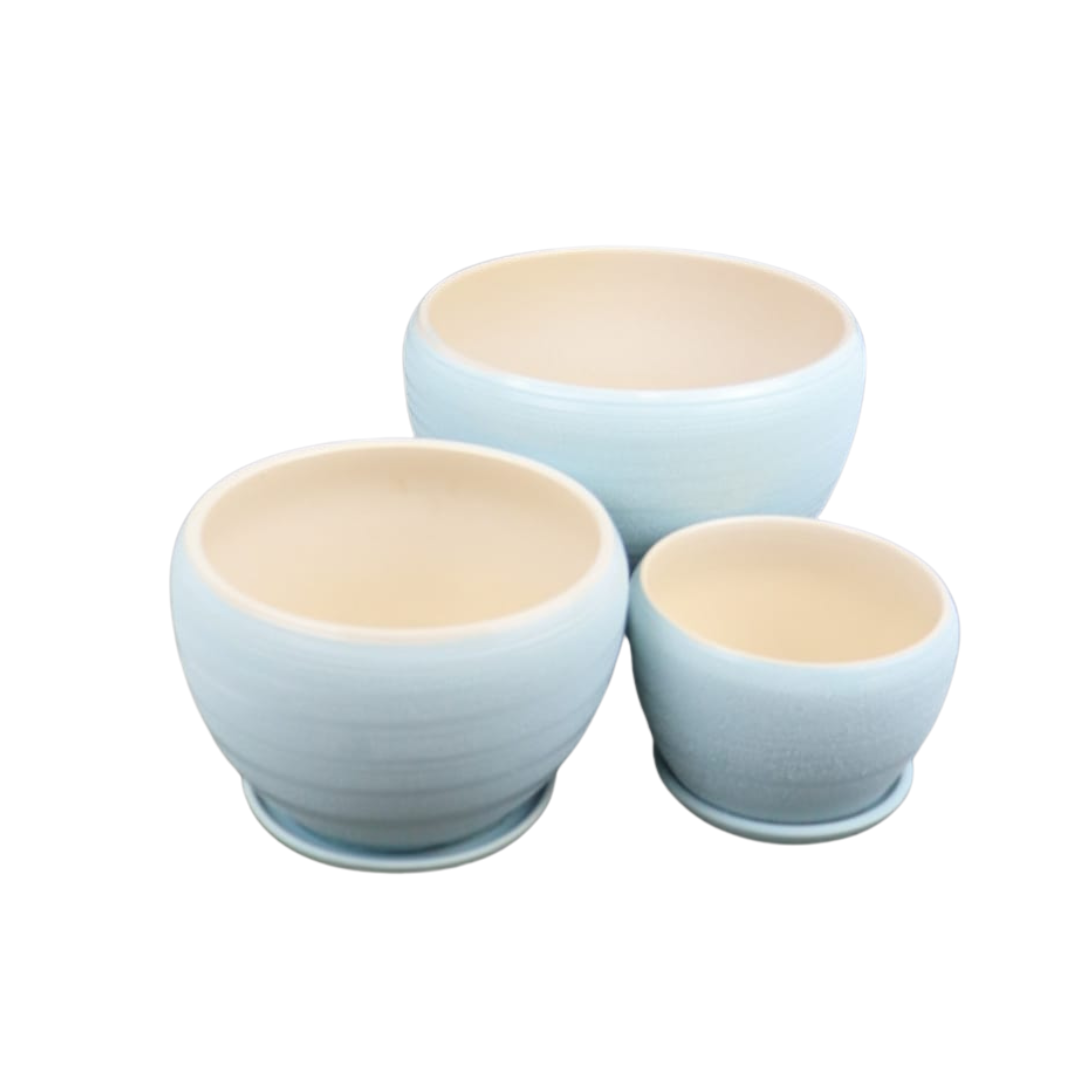 CERAMIC VASE: S/3 (9V5/S3)