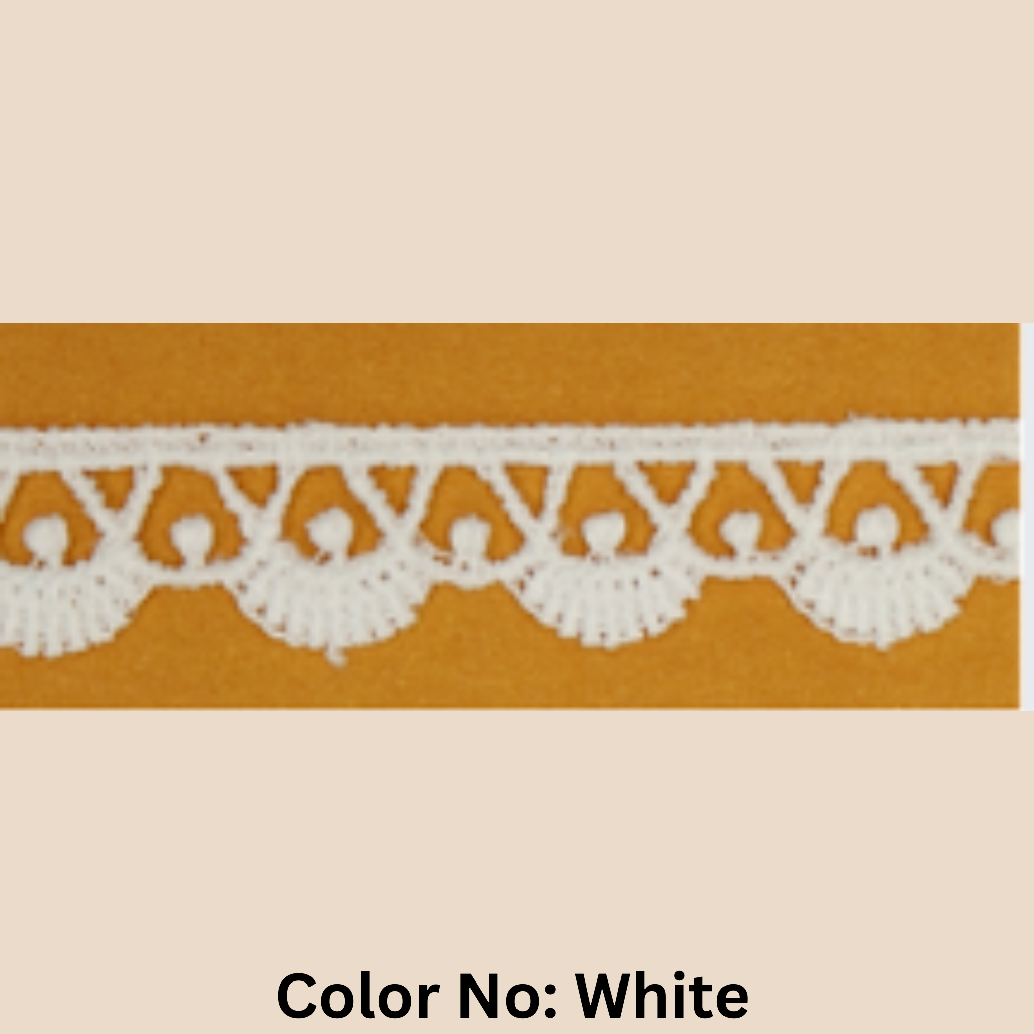 Guipure Lace Trimming – 0.5CM x 10MTR M-2 (M2)