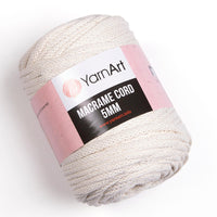 YarnArt Macrame Cord 5 mm – 500 g – Pack of 2 (Y-ART/MACR.CORD-5MM)