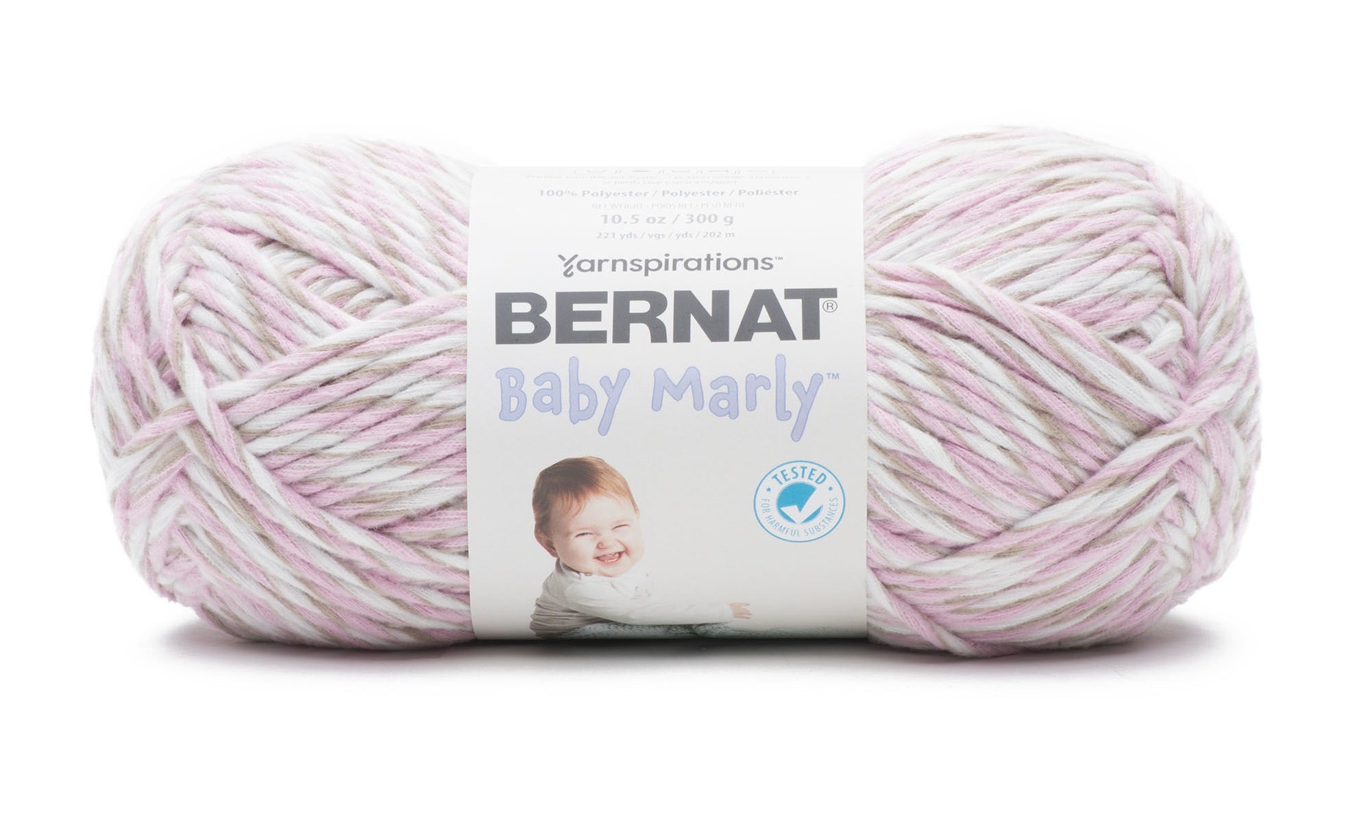 POLY.YARN:300Gx2BL (600GRM) (BER/BABY MARLEY)