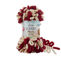 Alize Puffy More Plus Loop Yarn – 2 x 250g (500G) (ALIZE/PUFFY MORE PL)