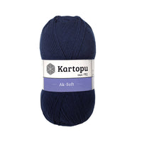 Aksoft Acrylic Yarn – 100 g × 5 Balls (KARTOPU/AKSOFT)