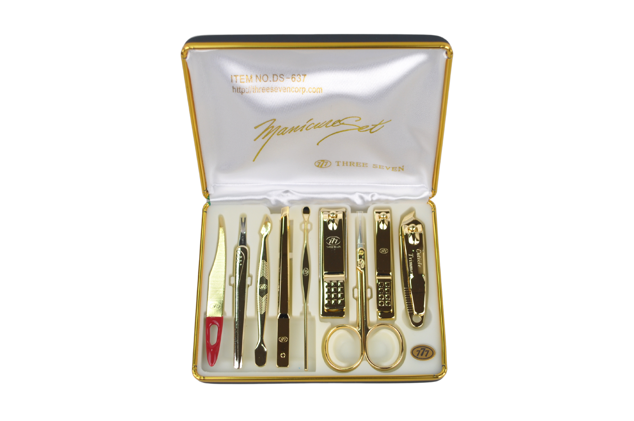 MANICURE SET "777" - 9PCS (TS-637G)