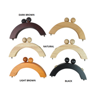 Wooden Bag Handle / Purse Frame – 13 cm – 1 Piece (JL-2820)