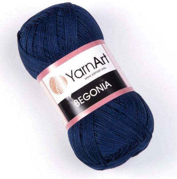 YARNART COTTON MERCERIZED YARN:50Gx10 (500G) (Y-ART/BEGONIA)