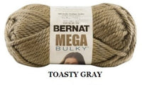 Mega Bulky Acrylic Yarn – 300 g × 2 Balls (BERNAT/MEGA BULKY)