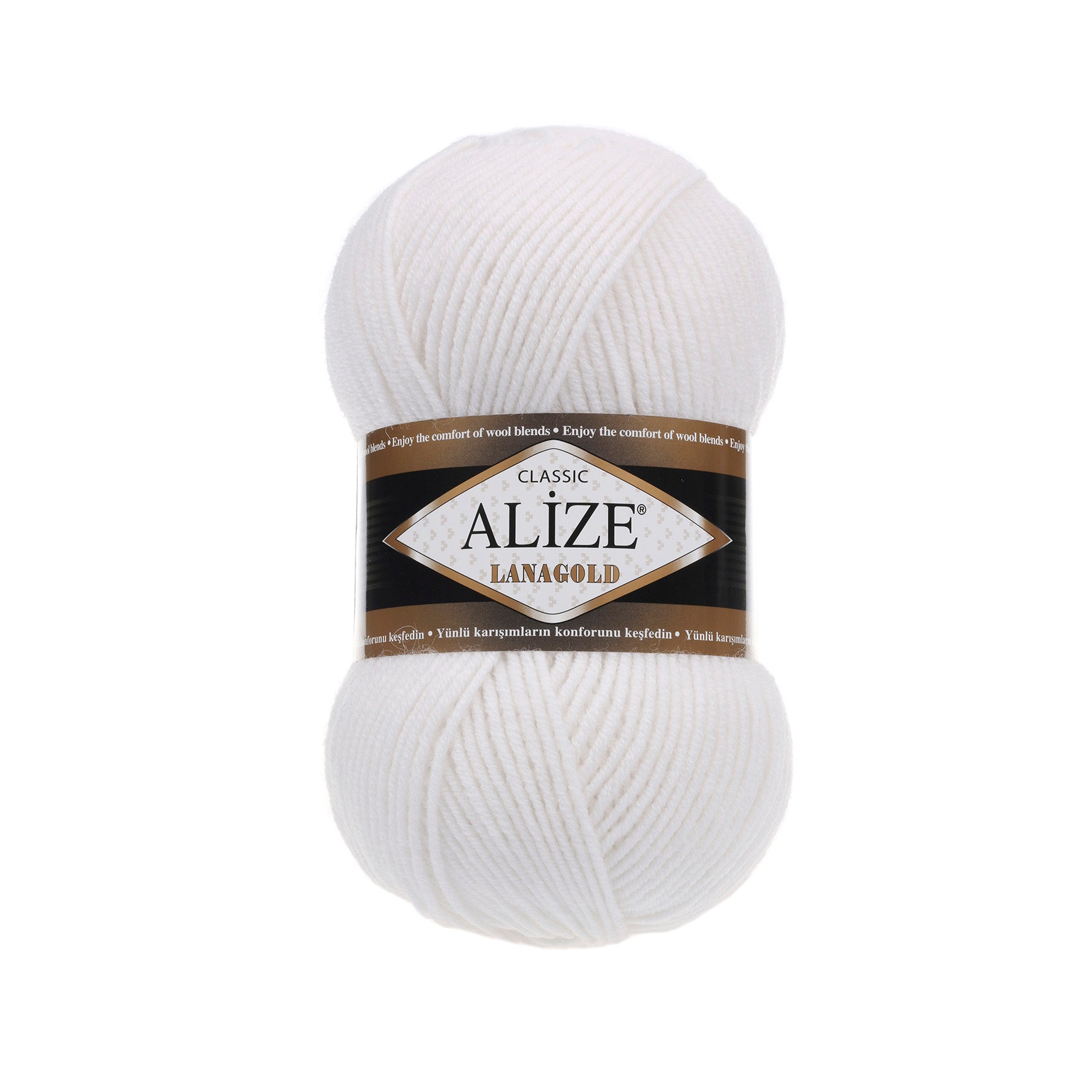 ACY.YARN:5BLx100GR (500grm) (ALIZE/LANA CLASSIC)