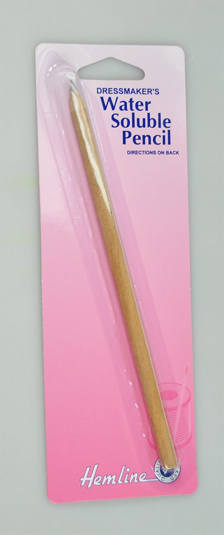 WATER SOLUBLE PENCIL:5PC/PKT (299.GREY)