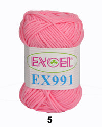 Acrylic Crochet Yarn – 40 g × 10 Balls (FY-EX991)
