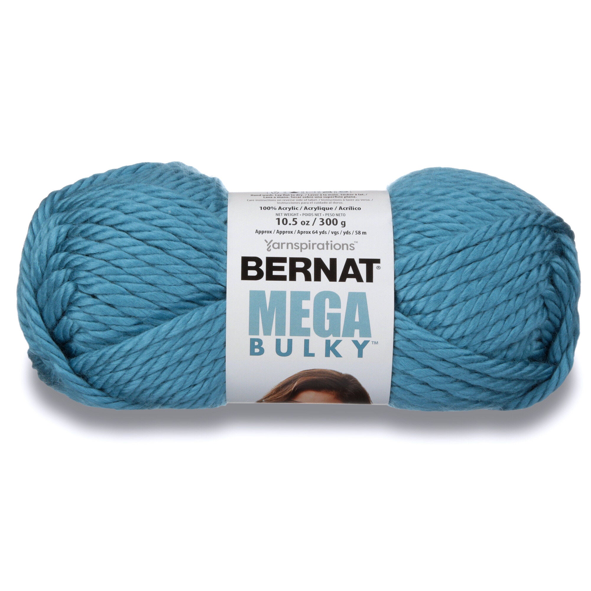 ACR.WOOL YARN:300GRx2P (600GRM) (BERNAT/MEGA BULKY)