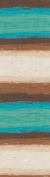 COT/ACY.YARN:5BLx100GR (500grm) (ALIZE/COTTON BATIK)