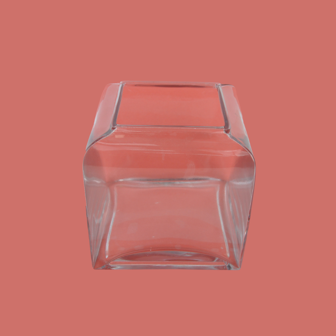 GLASS VASE:10.5*10.5CM (BV871)