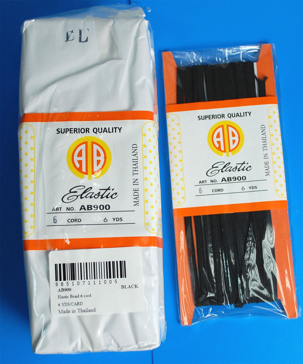 POL/TEXT ELASTIC BRAID:6Cx6Y  (NAB900-B-6CX6Y)