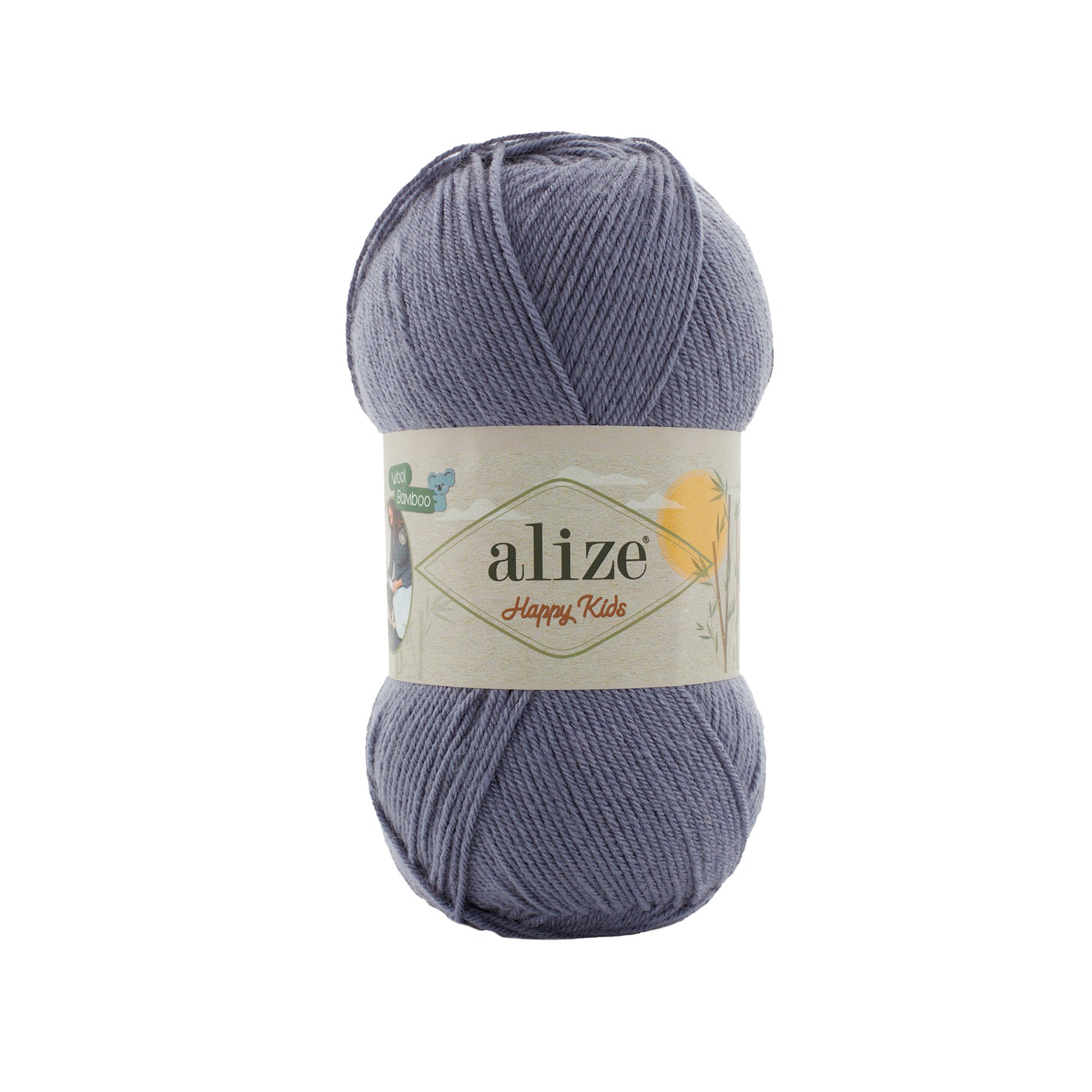 ACRY.WOOL YARN:100GRx5(500GRM) (ALIZE/HAPPY KIDS)