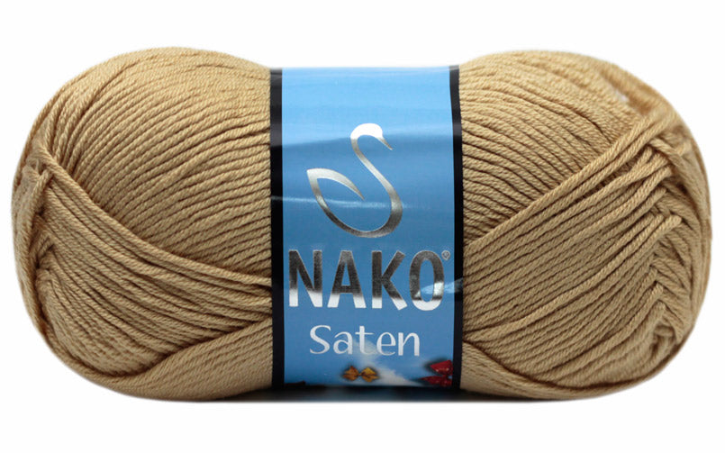 WOOL YARN:5BL/PKT (500GRM) (NAKO/SATEN)