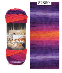 SUPREME ACRYLIC YARN:100GRx5BL (ORLANA SYMPHONEY)