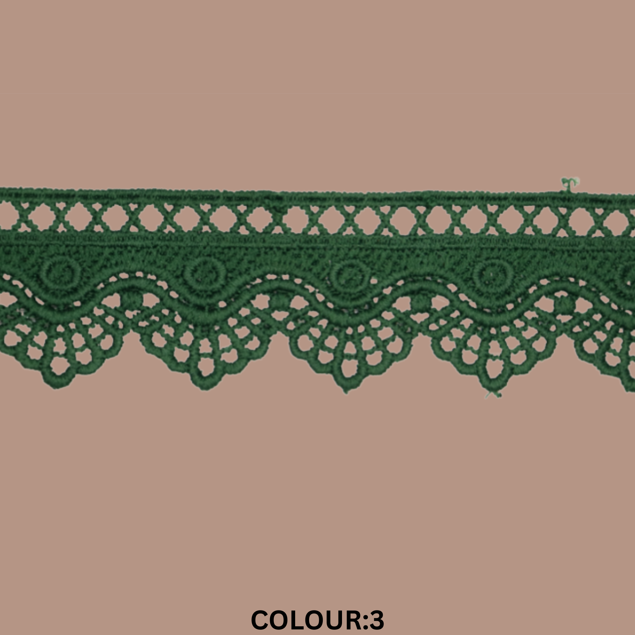 Guipure Lace Trimming – 4CM x 10MTR M-8 (M8)