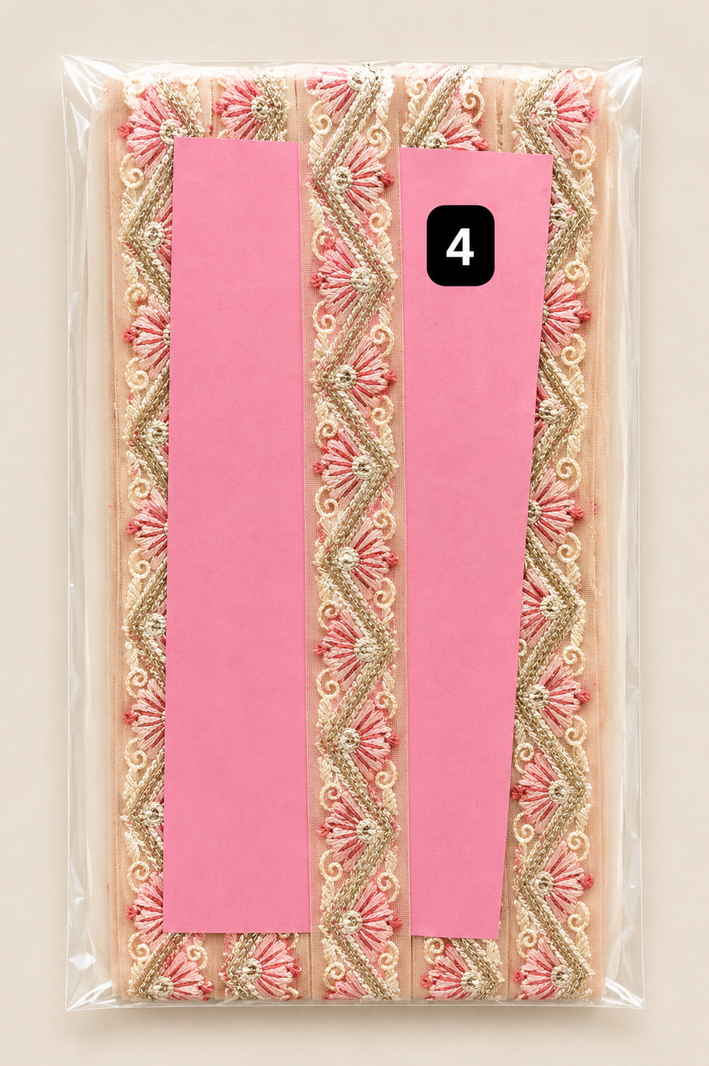 Premium Embroidery Lace Trim – 3CM x 9M SG 6803 (SG6803)