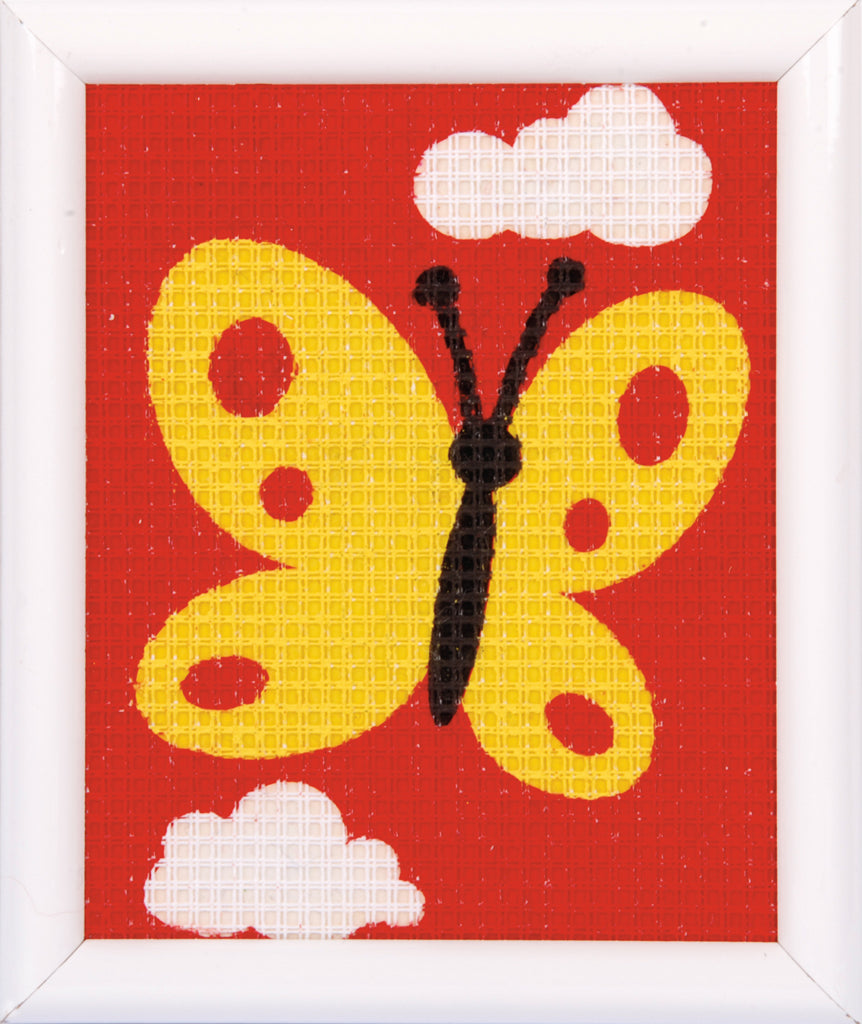 VERVACO CANVAS KIT A YELLOW BUTTERFLY (PN-0009581)