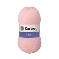 Aksoft Acrylic Yarn – 100 g × 5 Balls (KARTOPU/AKSOFT)