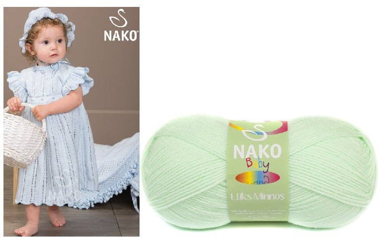 ACR.WOOL YARN:5BL (500GRM) (NAKO/LUKS MINNOS)