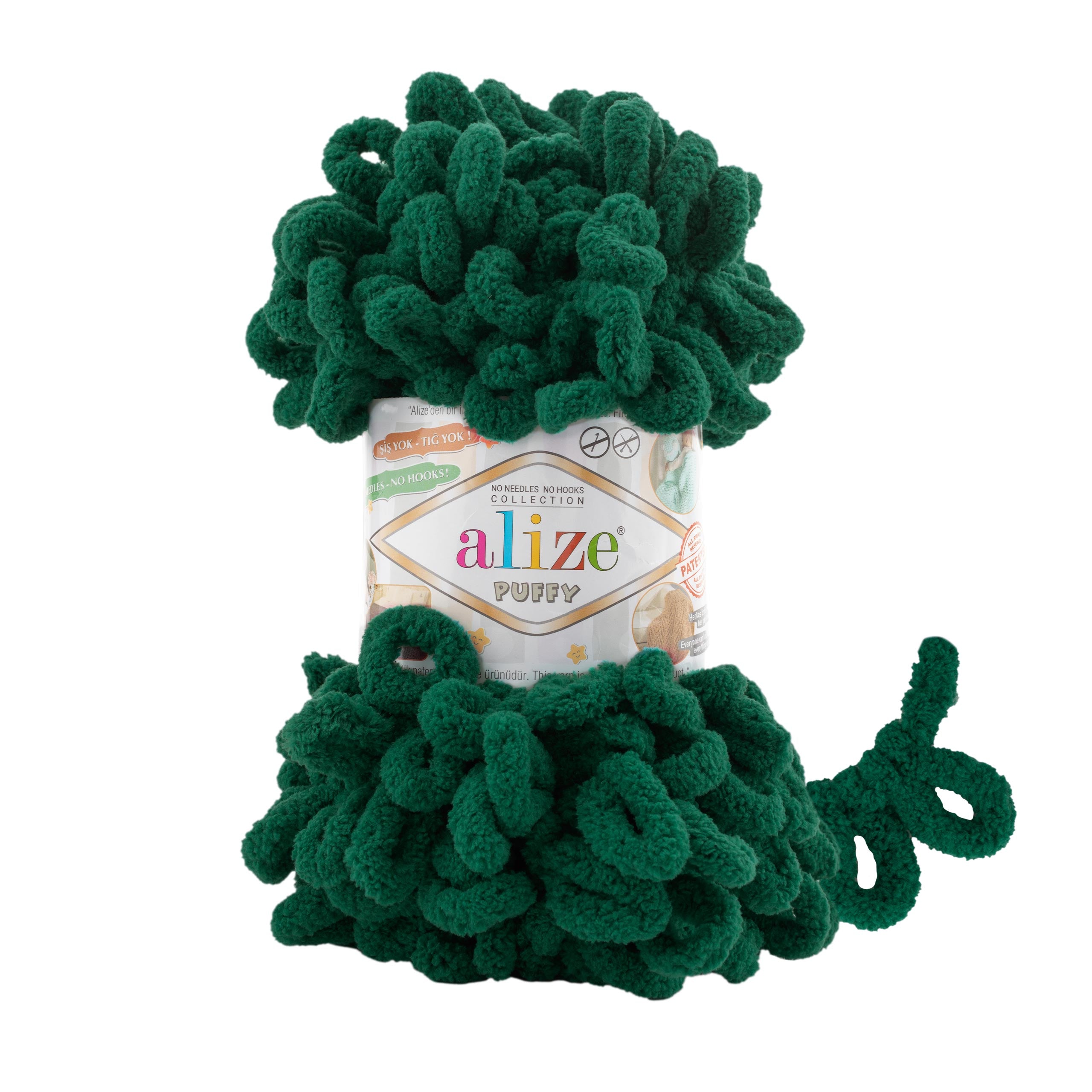 MICRO PL.YARN:5BLx100GR (500GM) (ALIZE/PUFFY)