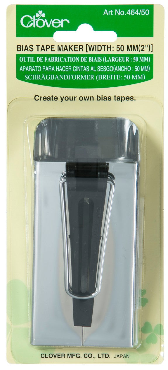 BIAS TAPE MAKER (50MM):3PC/BOX) (464/50-BOX)