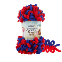 Alize Puffy More Plus Loop Yarn – 2 x 250g (500G) (ALIZE/PUFFY MORE PL)